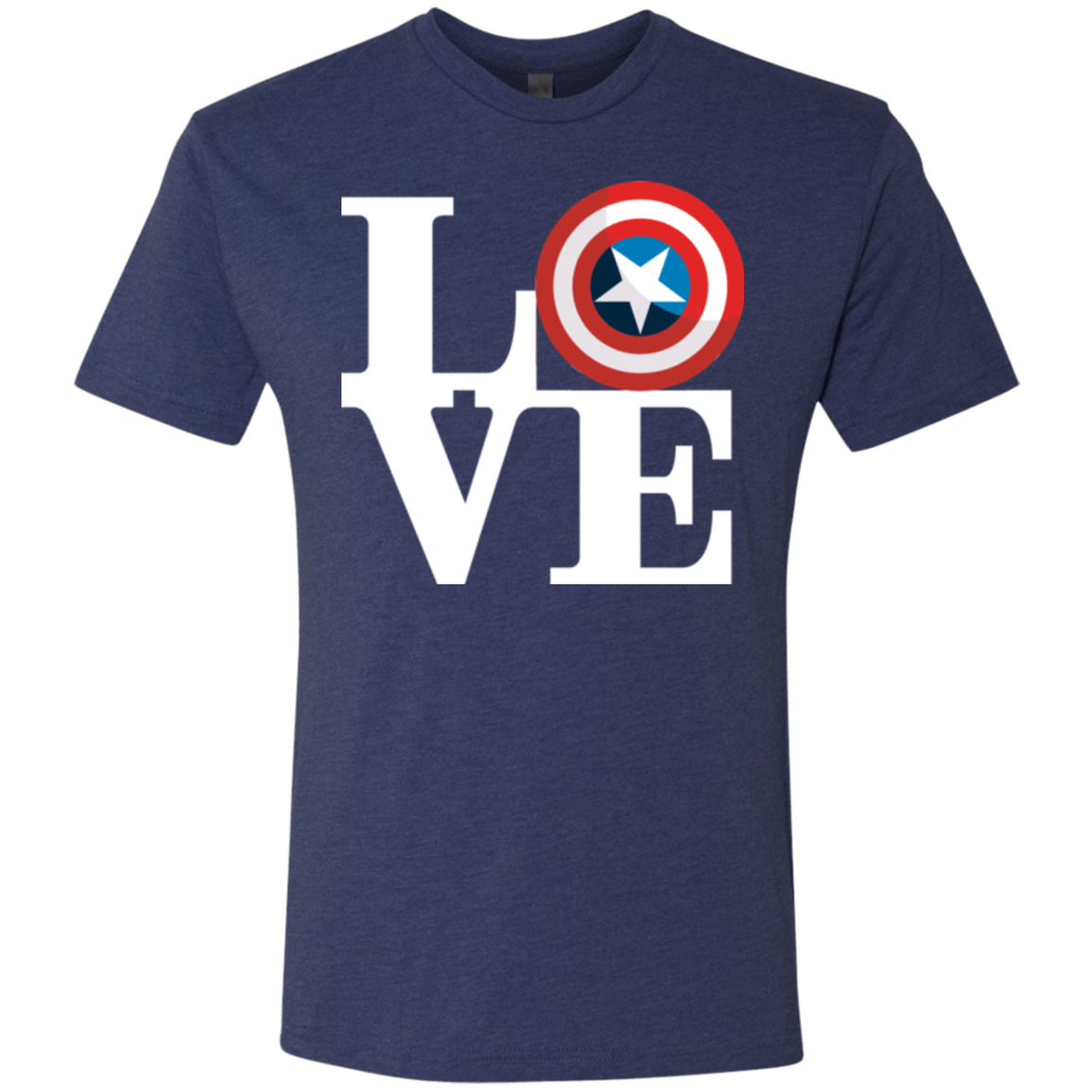 T-Shirts Vintage Navy / Small Captain's Love Men's Triblend T-Shirt