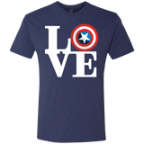T-Shirts Vintage Navy / Small Captain's Love Men's Triblend T-Shirt