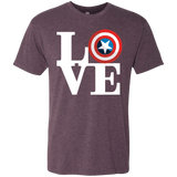 T-Shirts Vintage Purple / Small Captain's Love Men's Triblend T-Shirt