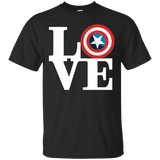 T-Shirts Black / Small Captain's Love T-Shirt