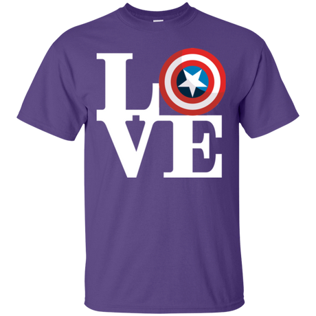 T-Shirts Purple / Small Captain's Love T-Shirt