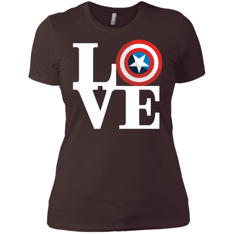 T-Shirts Dark Chocolate / X-Small Captain's Love Women's Premium T-Shirt