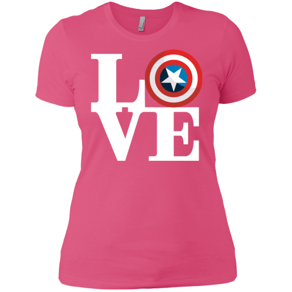 T-Shirts Hot Pink / X-Small Captain's Love Women's Premium T-Shirt