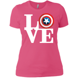 T-Shirts Hot Pink / X-Small Captain's Love Women's Premium T-Shirt