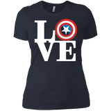 T-Shirts Indigo / X-Small Captain's Love Women's Premium T-Shirt