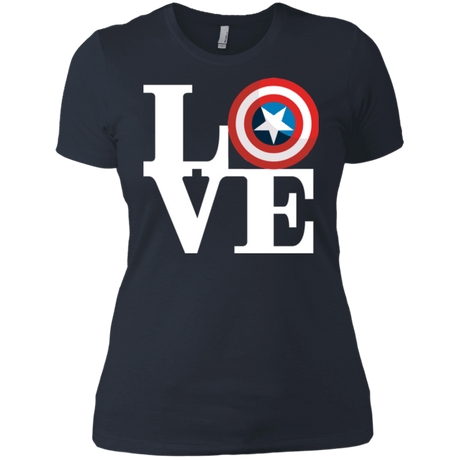 T-Shirts Indigo / X-Small Captain's Love Women's Premium T-Shirt