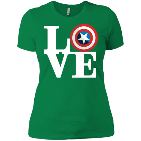 T-Shirts Kelly Green / X-Small Captain's Love Women's Premium T-Shirt