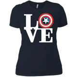 T-Shirts Midnight Navy / X-Small Captain's Love Women's Premium T-Shirt