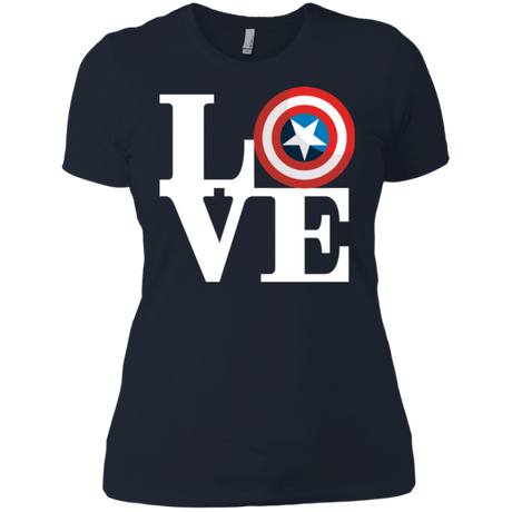 T-Shirts Midnight Navy / X-Small Captain's Love Women's Premium T-Shirt