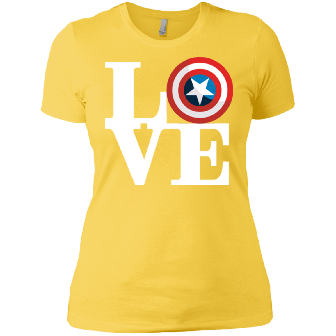 T-Shirts Vibrant Yellow / X-Small Captain's Love Women's Premium T-Shirt