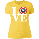 T-Shirts Vibrant Yellow / X-Small Captain's Love Women's Premium T-Shirt