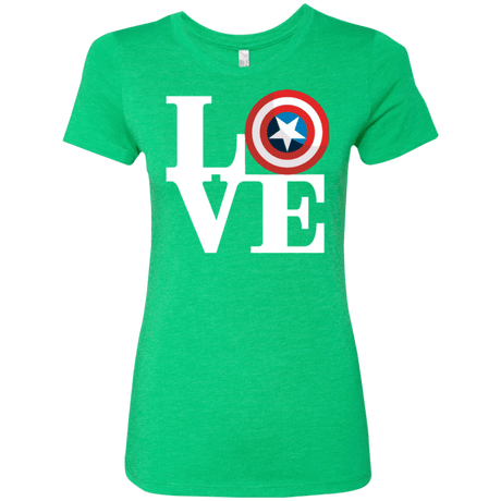 T-Shirts Envy / Small Captain's Love Women's Triblend T-Shirt