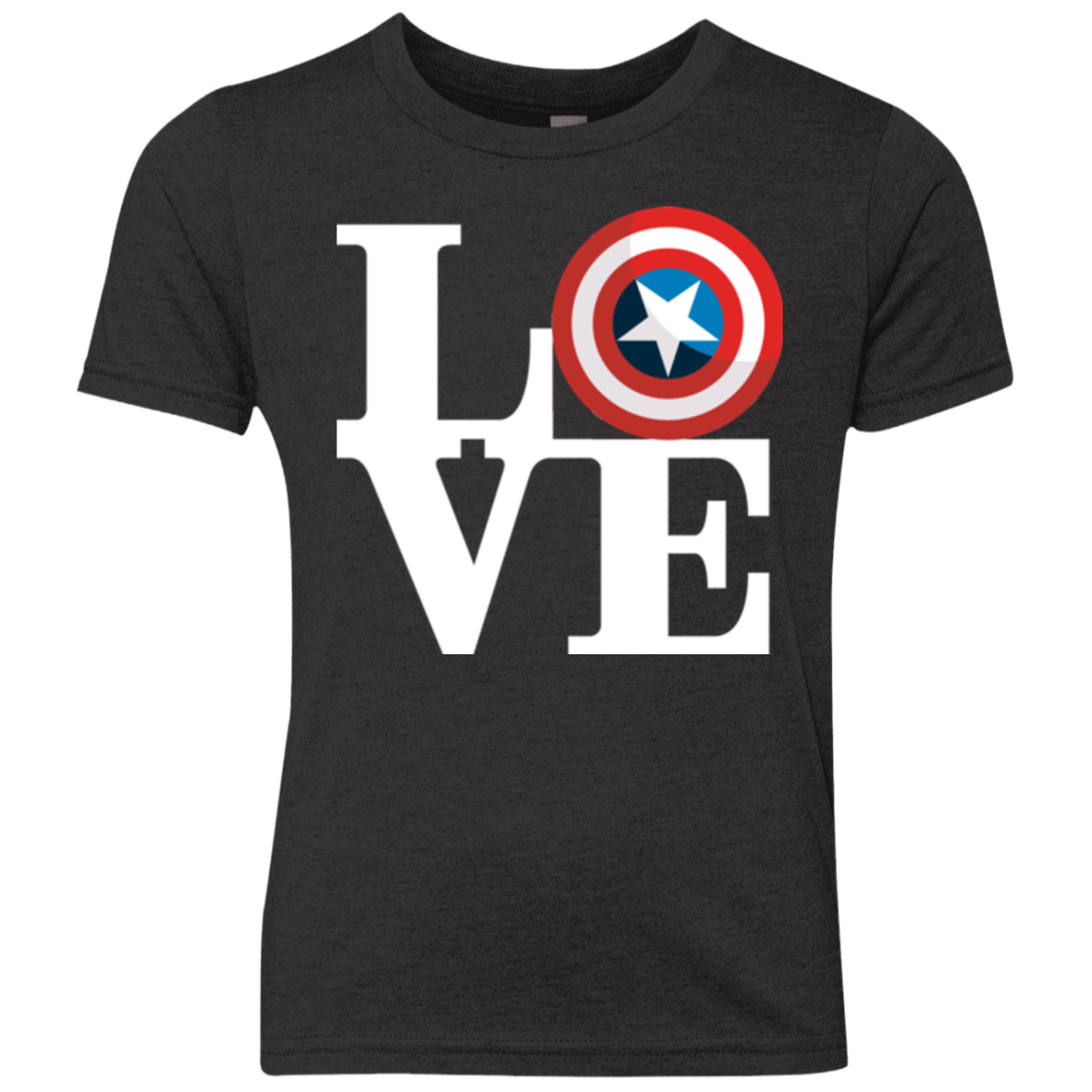 T-Shirts Vintage Black / YXS Captain's Love Youth Triblend T-Shirt