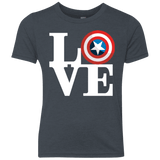 T-Shirts Vintage Navy / YXS Captain's Love Youth Triblend T-Shirt