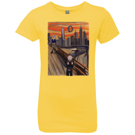 T-Shirts Vibrant Yellow / YXS Captain Scream Girls Premium T-Shirt