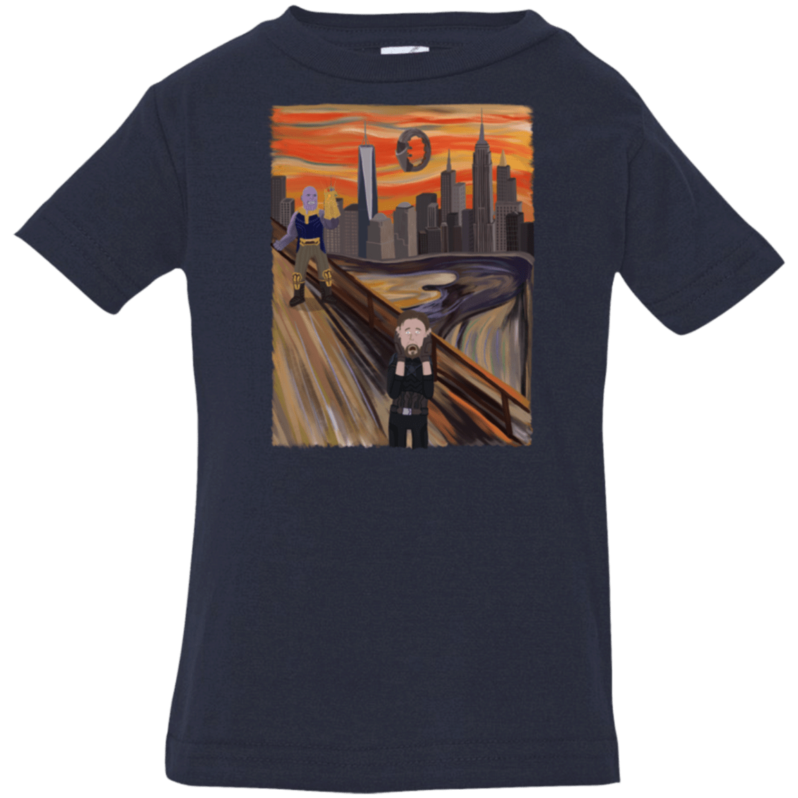 T-Shirts Navy / 6 Months Captain Scream Infant Premium T-Shirt