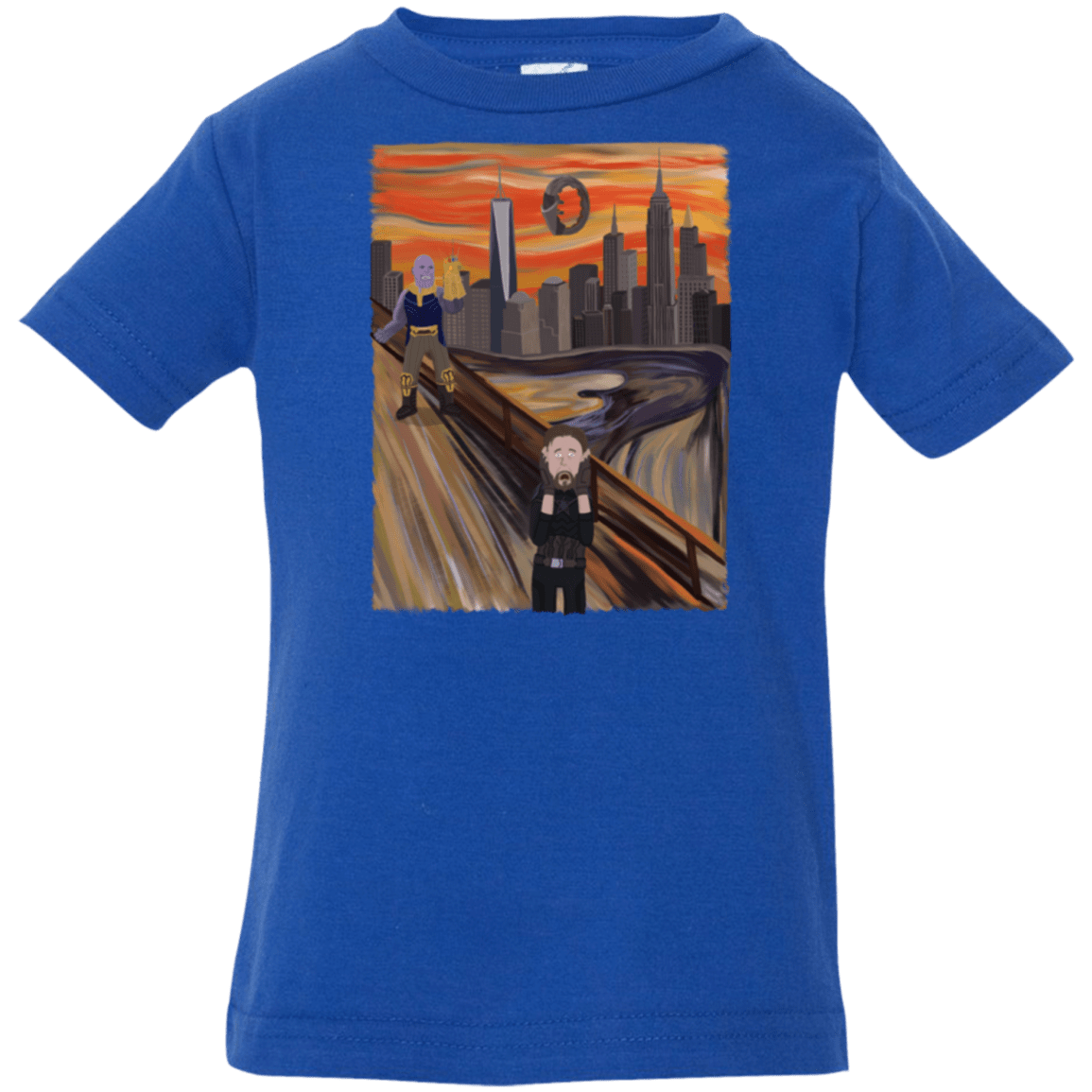 T-Shirts Royal / 6 Months Captain Scream Infant Premium T-Shirt