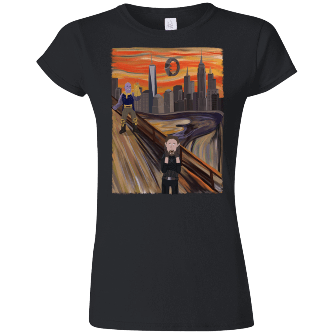 T-Shirts Black / S Captain Scream Junior Slimmer-Fit T-Shirt