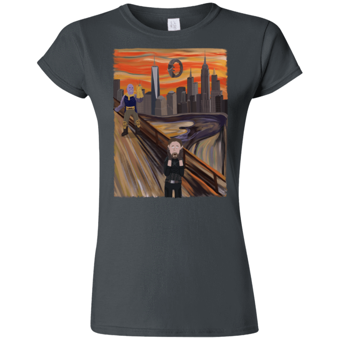 T-Shirts Charcoal / S Captain Scream Junior Slimmer-Fit T-Shirt