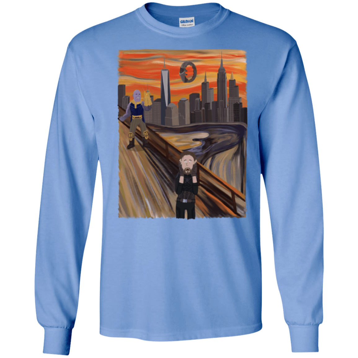 T-Shirts Carolina Blue / S Captain Scream Men's Long Sleeve T-Shirt