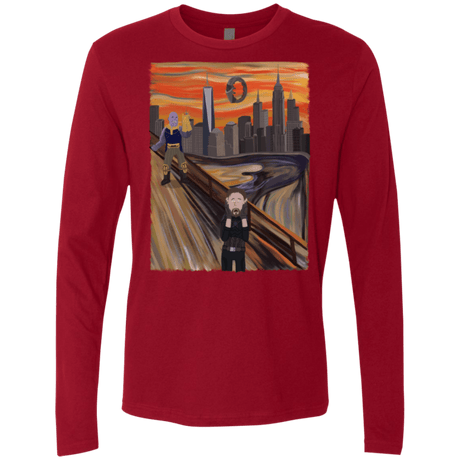 T-Shirts Cardinal / S Captain Scream Men's Premium Long Sleeve