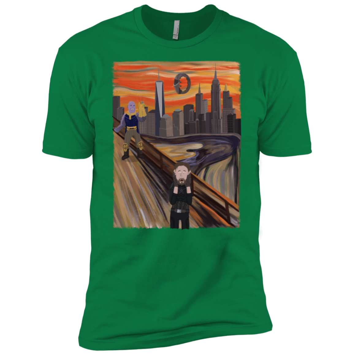 T-Shirts Kelly Green / X-Small Captain Scream Men's Premium T-Shirt