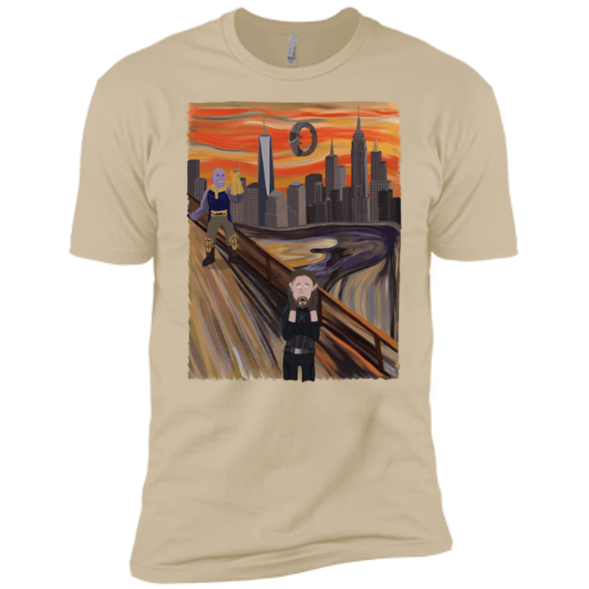 T-Shirts Sand / X-Small Captain Scream Men's Premium T-Shirt