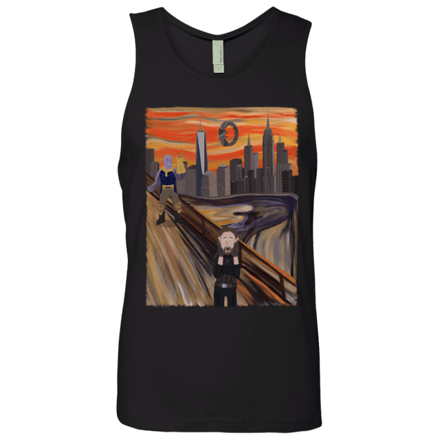 T-Shirts Black / S Captain Scream Men's Premium Tank Top