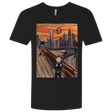 T-Shirts Black / X-Small Captain Scream Men's Premium V-Neck