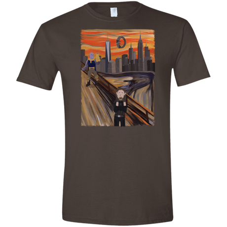 T-Shirts Dark Chocolate / S Captain Scream Men's Semi-Fitted Softstyle