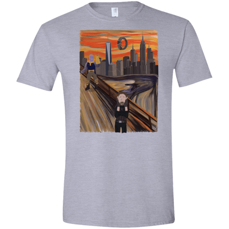 T-Shirts Sport Grey / X-Small Captain Scream Men's Semi-Fitted Softstyle