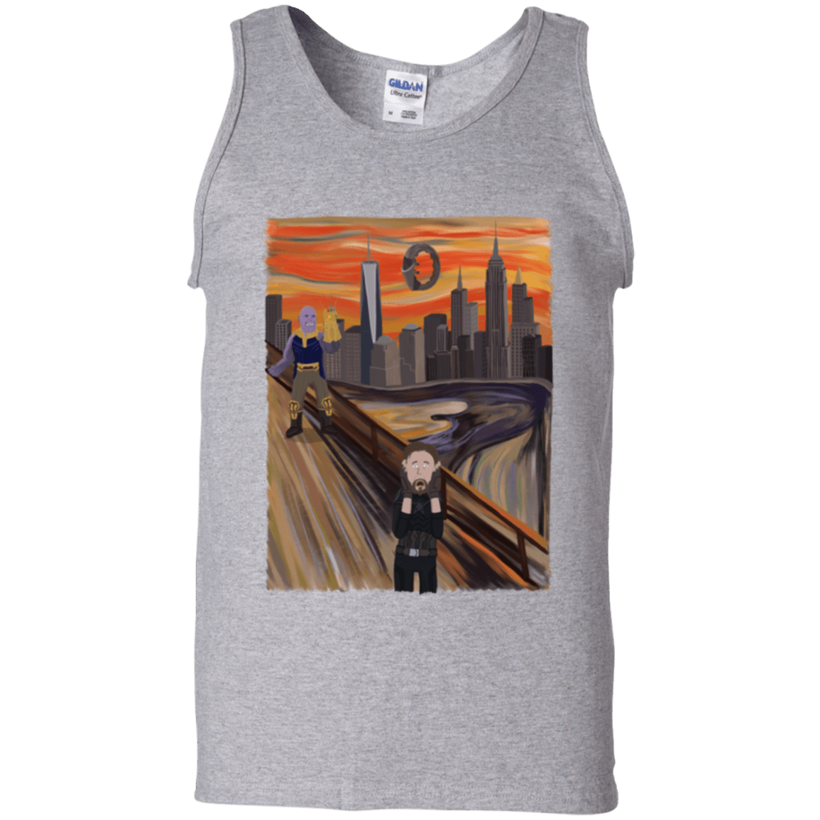 T-Shirts Sport Grey / S Captain Scream Men's Tank Top