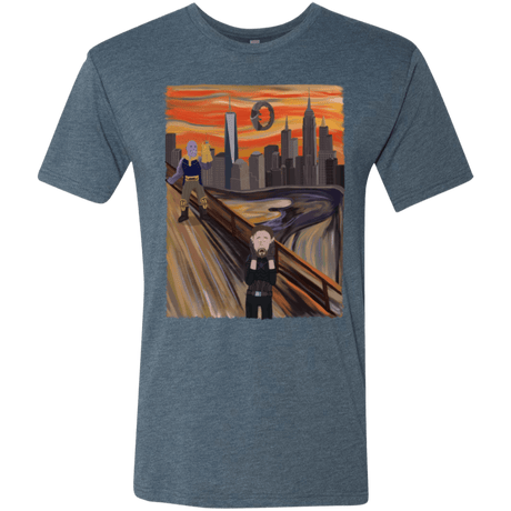 T-Shirts Indigo / S Captain Scream Men's Triblend T-Shirt