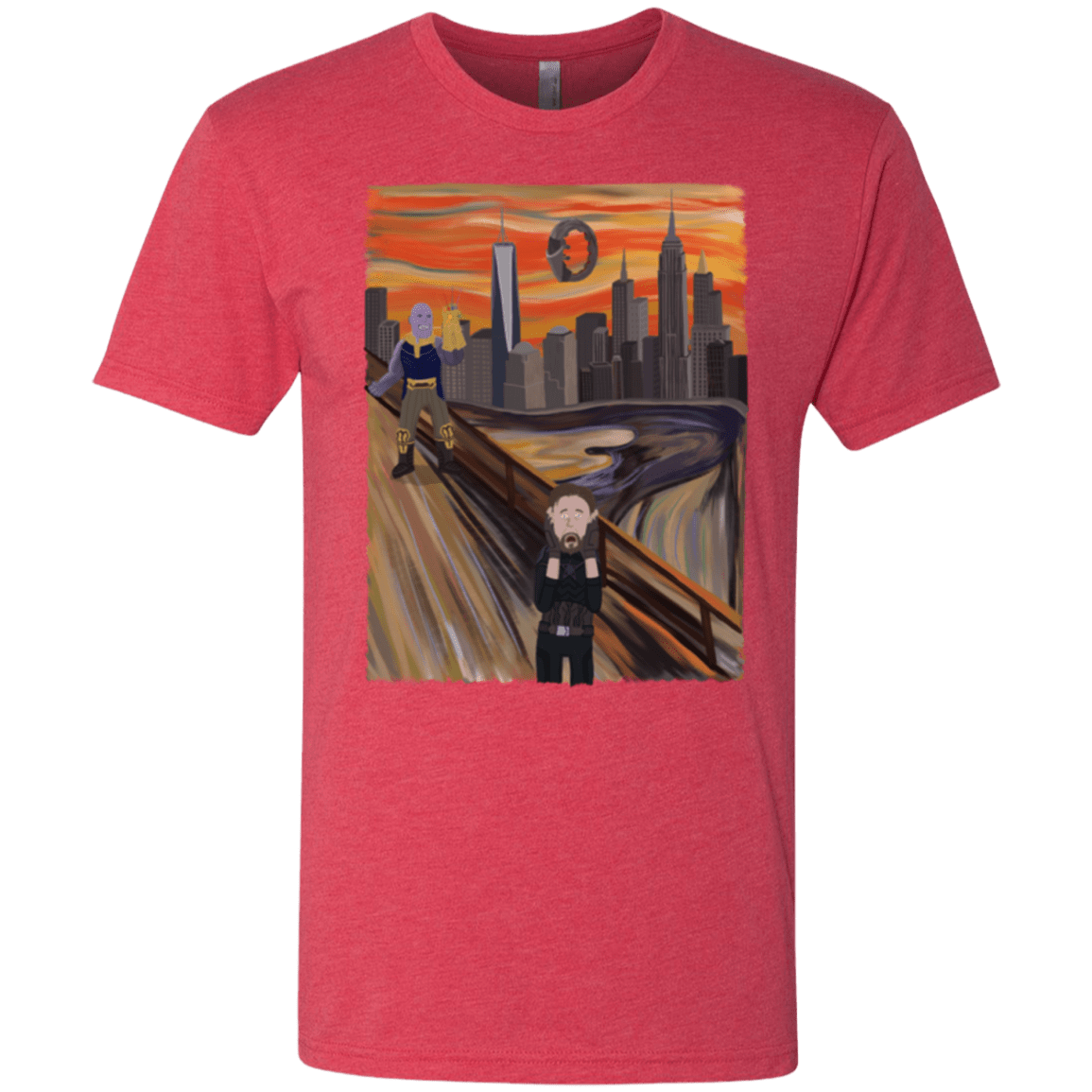 T-Shirts Vintage Red / S Captain Scream Men's Triblend T-Shirt