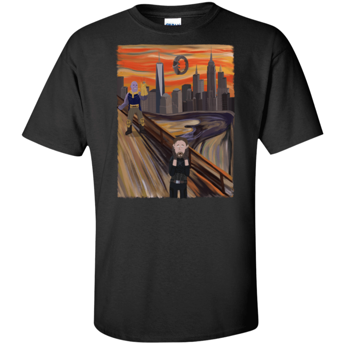 T-Shirts Black / XLT Captain Scream Tall T-Shirt