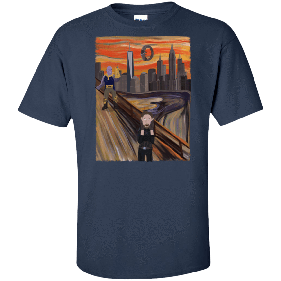 T-Shirts Navy / XLT Captain Scream Tall T-Shirt