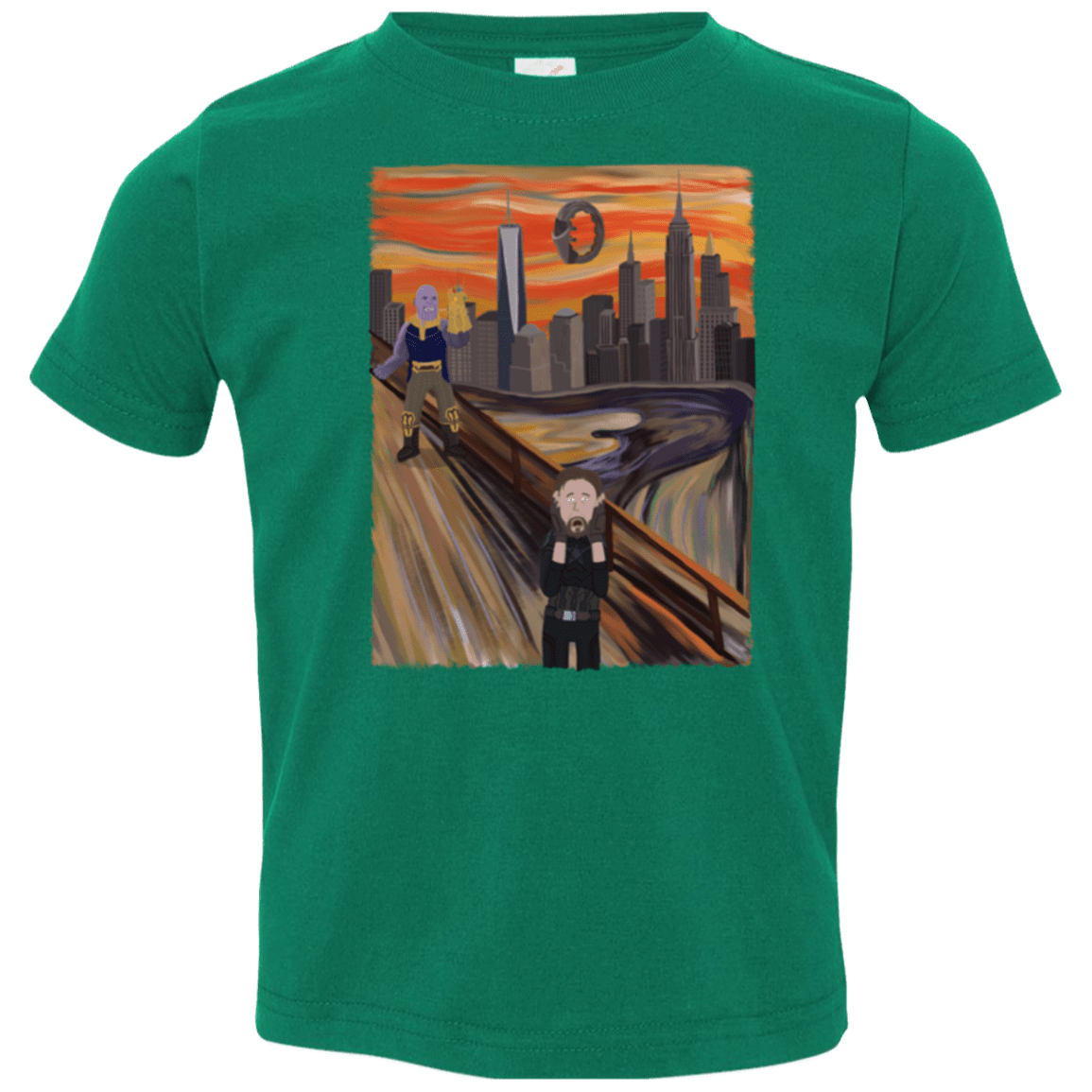 T-Shirts Kelly / 2T Captain Scream Toddler Premium T-Shirt