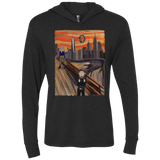 T-Shirts Vintage Black / X-Small Captain Scream Triblend Long Sleeve Hoodie Tee