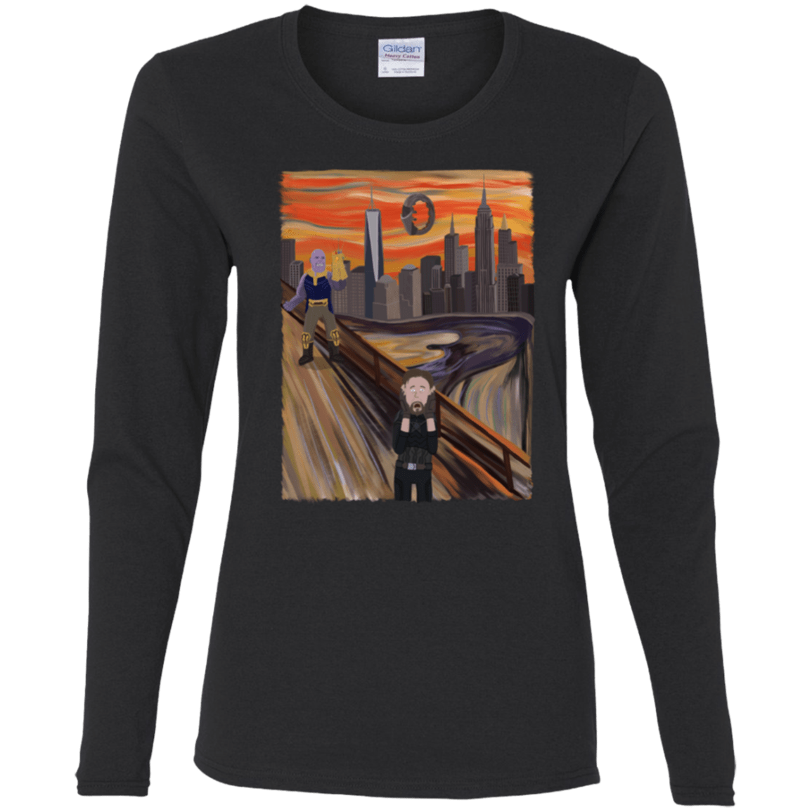 T-Shirts Black / S Captain Scream Women's Long Sleeve T-Shirt