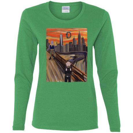 T-Shirts Irish Green / S Captain Scream Women's Long Sleeve T-Shirt