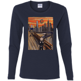 T-Shirts Navy / S Captain Scream Women's Long Sleeve T-Shirt