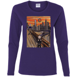 T-Shirts Purple / S Captain Scream Women's Long Sleeve T-Shirt