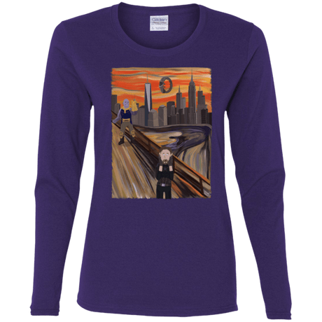 T-Shirts Purple / S Captain Scream Women's Long Sleeve T-Shirt