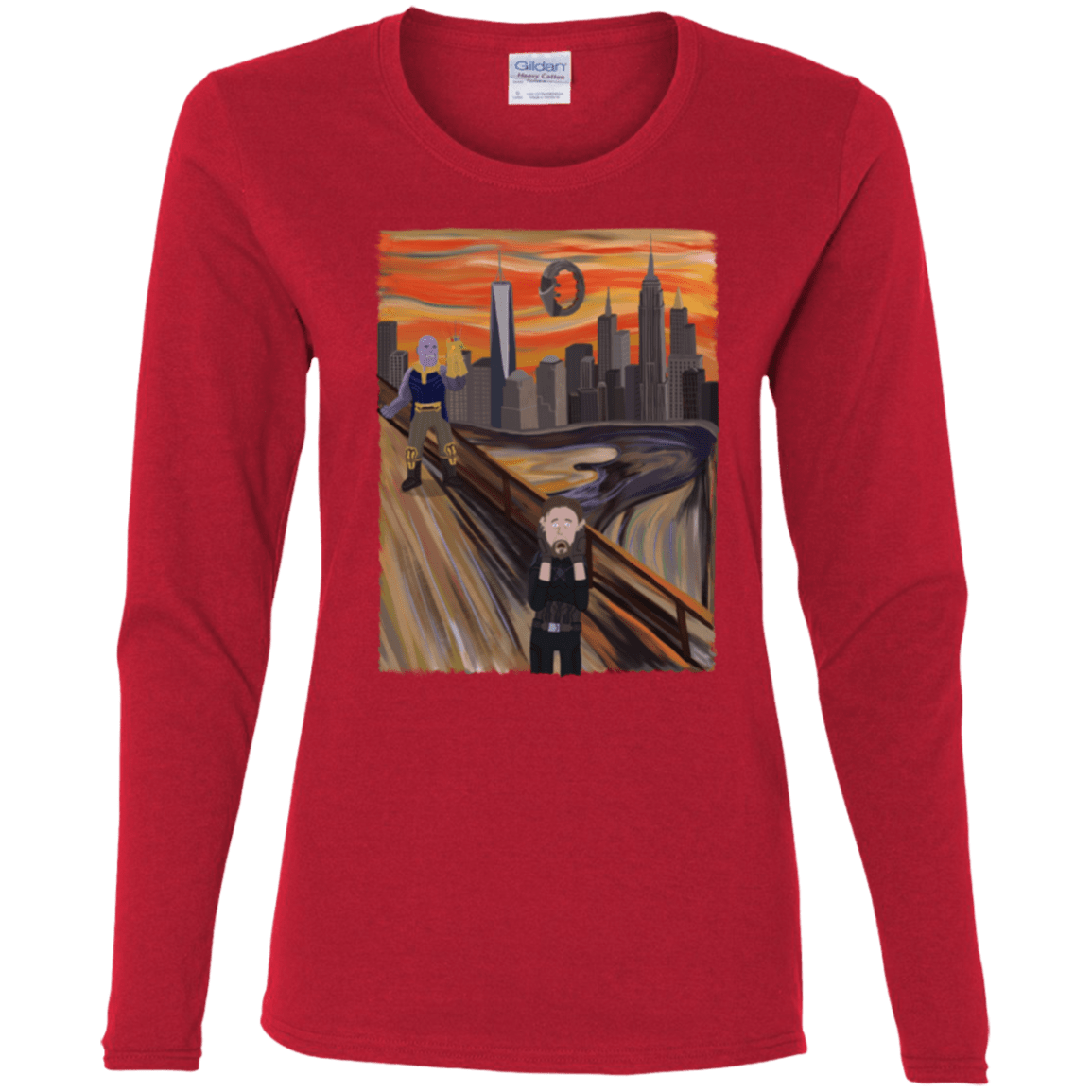 T-Shirts Red / S Captain Scream Women's Long Sleeve T-Shirt