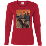 T-Shirts Red / S Captain Scream Women's Long Sleeve T-Shirt