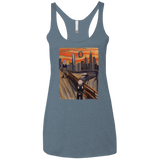 T-Shirts Indigo / X-Small Captain Scream Women's Triblend Racerback Tank