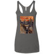 T-Shirts Premium Heather / X-Small Captain Scream Women's Triblend Racerback Tank