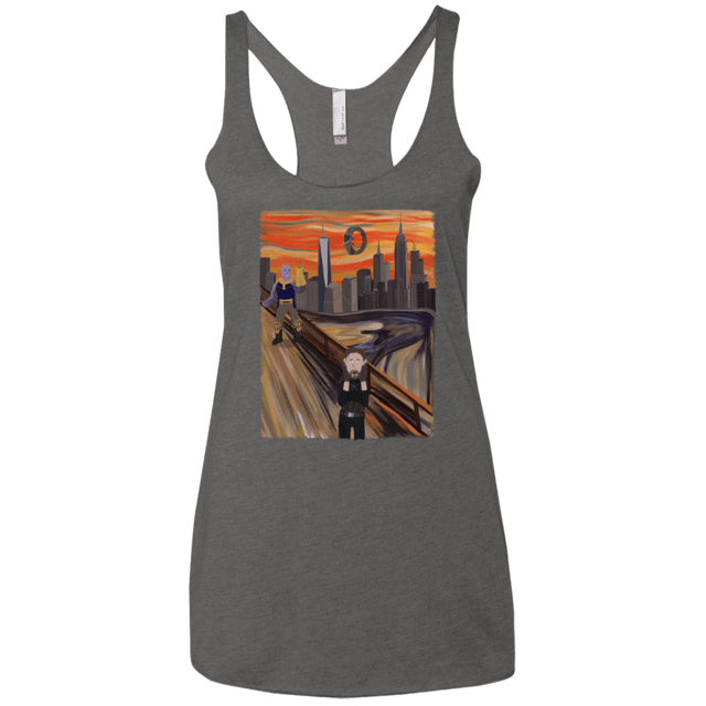 T-Shirts Premium Heather / X-Small Captain Scream Women's Triblend Racerback Tank