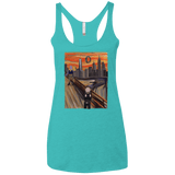T-Shirts Tahiti Blue / X-Small Captain Scream Women's Triblend Racerback Tank