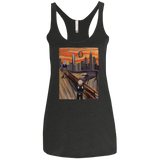 T-Shirts Vintage Black / X-Small Captain Scream Women's Triblend Racerback Tank